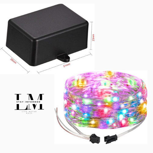 Live-METAR Map Kit – 50 Light DIY Builder Set